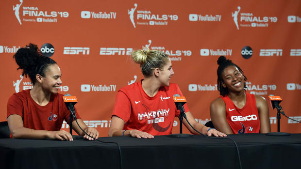 Atkins, EDD and Toliver talk Game 1 Finals